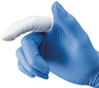 AROM-Cot&reg; Amniotomy Finger Cot with Hook (Small).  Model AR100